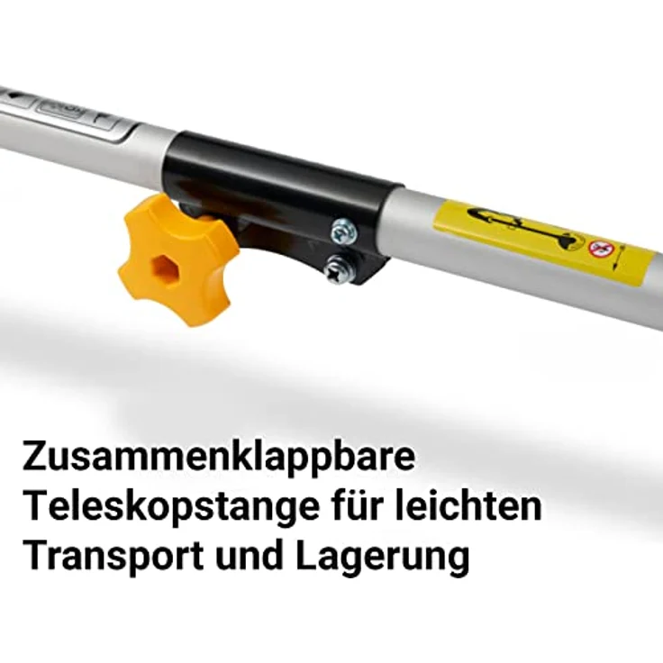 ALPINA Elektro-Motorsense ABR 1.0 EJ (1000 Watt, Arbeitbreite Faden 37 cm, 3-T-Messer 20 cm, Tap&Go Fadenspule) – Bild 7