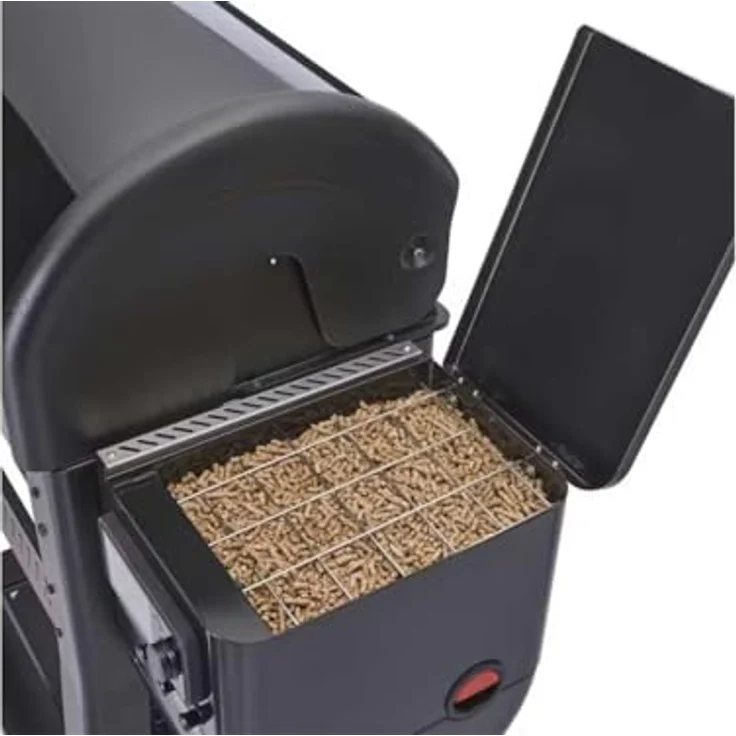 Weber Pelletgrill Searwood, 60 x 44,5 cm Grillfläche, Schwarz, mit WLAN-Steuerung und Rapid React Temperaturregler – Bild 5