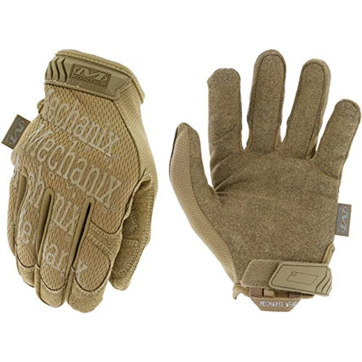 Mechanix Wear: Original taktische Arbeitshandschuhe Touchscreen-fähig (XX-Large, Coyote Brown) – Bild 1