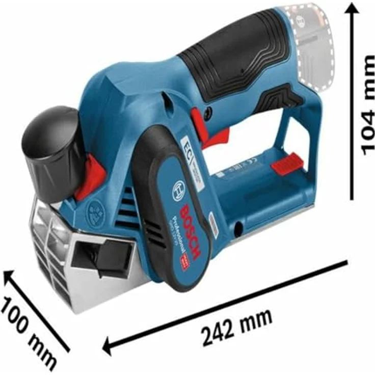 Bosch Professional Akku-Hobel GHO 12V-20 ohne Akku ohne Ladegerät L-BOXX – Bild 4