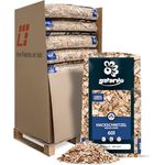 GALAMIO Holzhackschnitzel, Mulch aus Kiefer (Pinus Sylvestris), grob 5-60 mm, 780 l (13 Säcke à 60 l), naturbelassen für Garten und Hochbeet