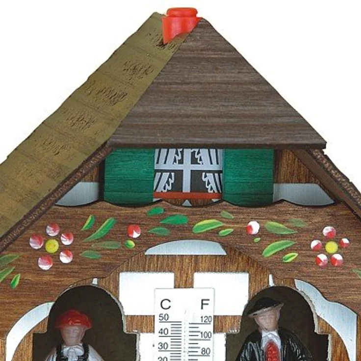Trenkle Wetterhaus TU 817, Wetterstation aus dem Schwarzwald, hergestellt in Deutschland – Bild 3