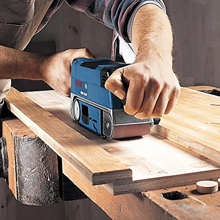 Bosch Pro Schleifband für Bandschleifer Holz und Farbe Best for Wood and Paint (3 Stück, Körnung 60, X440) – Bild 4
