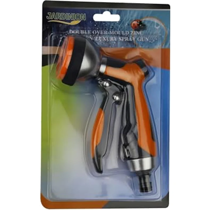 Jardinion Gartenbrause, 7-fach verstellbare Handbrause für optimale Gartenbewässerung, beschichteter Griff – Bild 5
