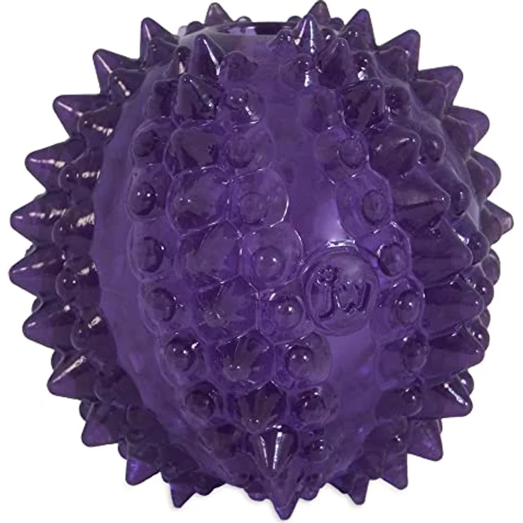 JW Bristly Cactus Ball – Zahnspielzeug zur Entlastung von Welpen – Kauball für Welpen – weiches und Robustes strukturiertes Gummi – Massiert das Zahnfleisch – Einheitsgröße – Bild 5