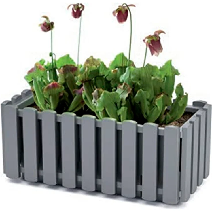 Jardinera para balcón BOARDEE FENCYCASE, dimensiones (mm) 580x180x162, color Antracita – Bild 5