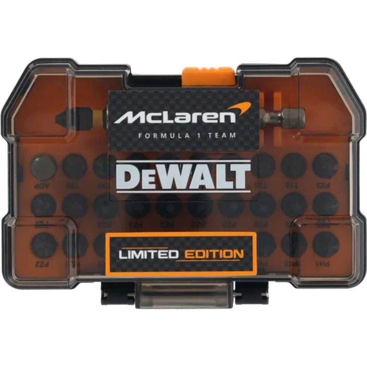 Dewalt McLaren DT70901T, 32-teiliges Bitset mit fLEXTORQ und Standard-Bithalter