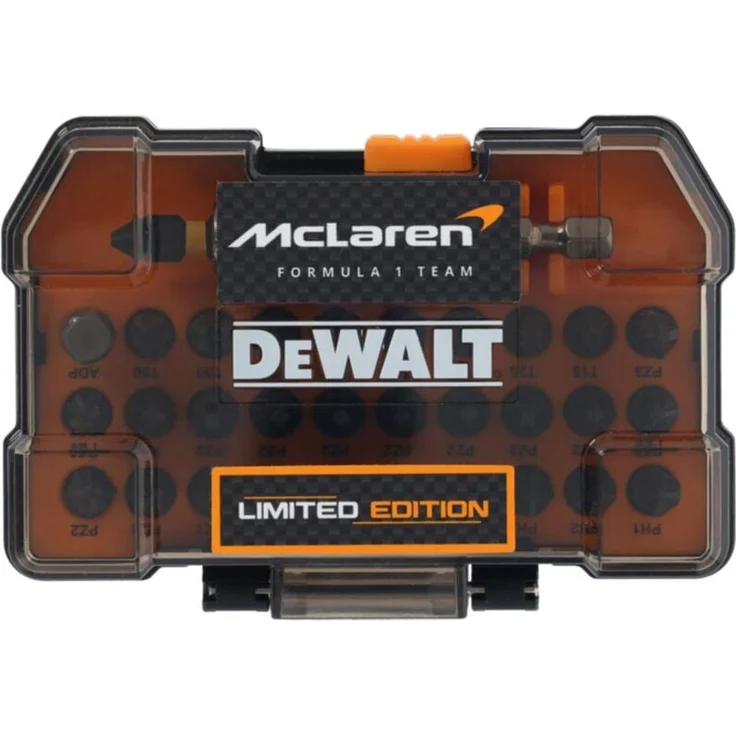 Dewalt McLaren DT70901T, 32-teiliges Bitset mit fLEXTORQ und Standard-Bithalter