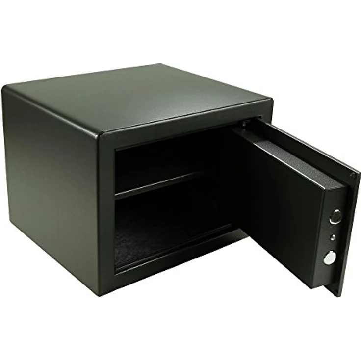 BURG-WÄCHTER Möbeltresor mit elektronischem Zahlenschloss, Wand- und Bodenbefestigung, PointSafe P 2 E, Schwarz – Bild 3