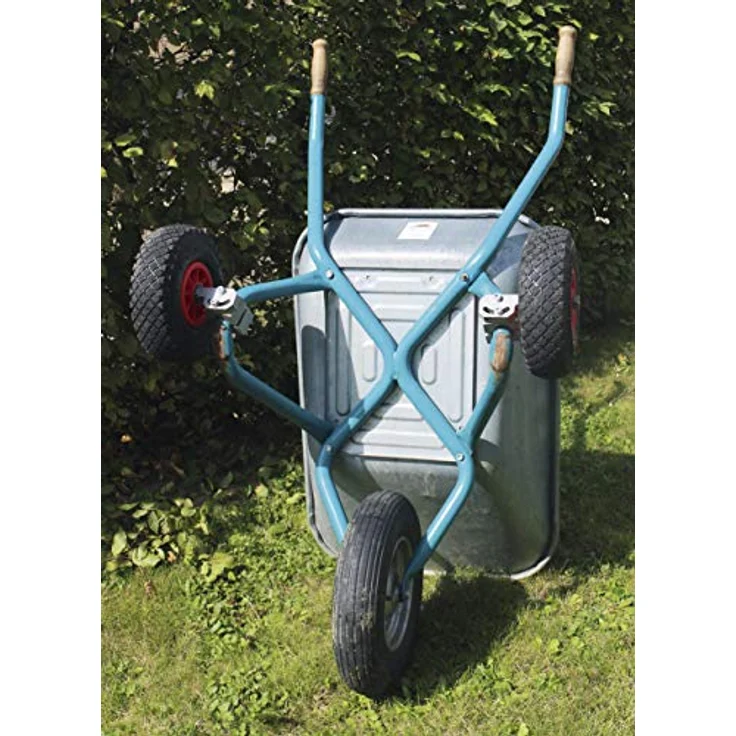 Kerbl 29396 Stützräder für Schubkarre, 2er Set – Bild 2