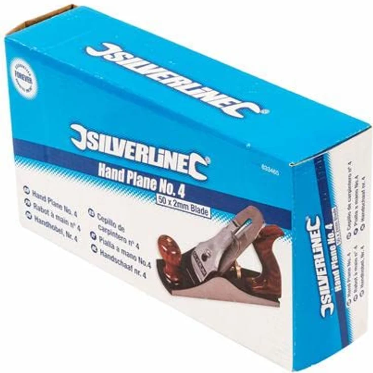 Silverline 633465 Handhobel, Nr. 4 Hobelmesser: 50 x 2 mm - Preisvergleich – Bild 5