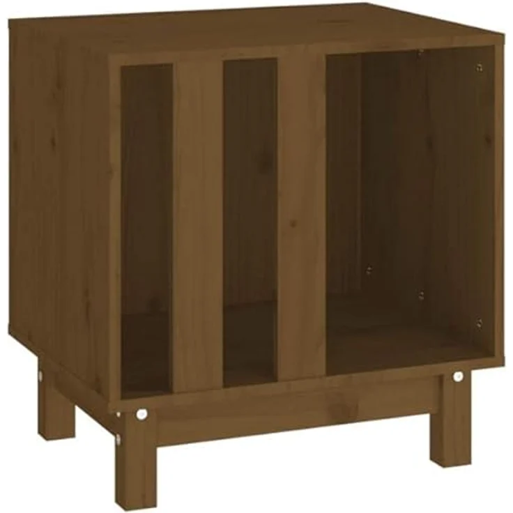 vidaXL Hundehütte Honigbraun 50x40x52 cm Massivholz Kiefer - Preisvergleich – Bild 2