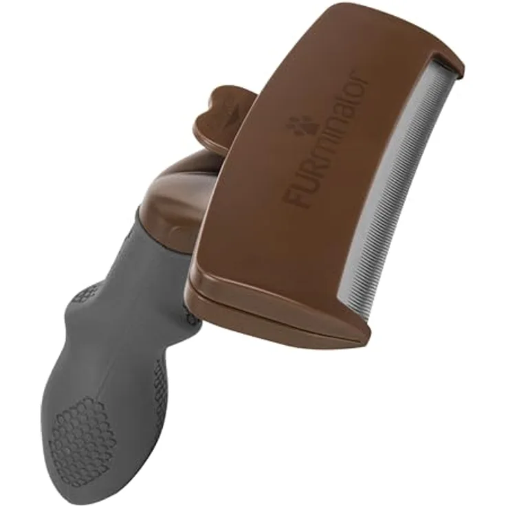 FURminator Fellbürste für Pferde, Fellwechselbürste mit FURejector-Druckknopf zur einfachen Haarentfernung