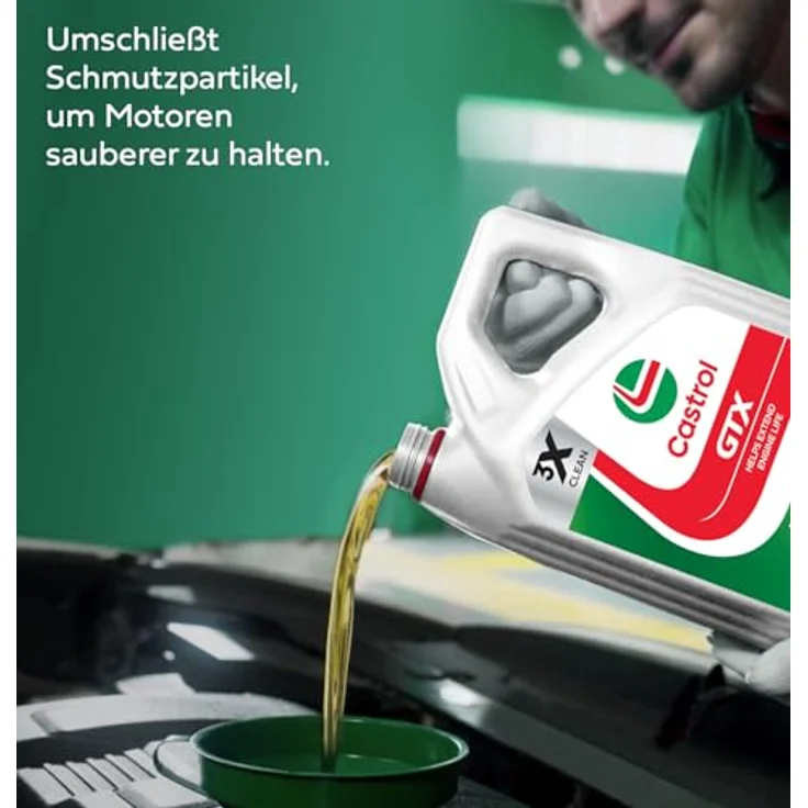 Castrol GTX 5W-40 A3-B4, PKW Motoröl auf Synthesebasis, 5L, hohe Motorensauberkeit und Oxidationsstabilität – Bild 6