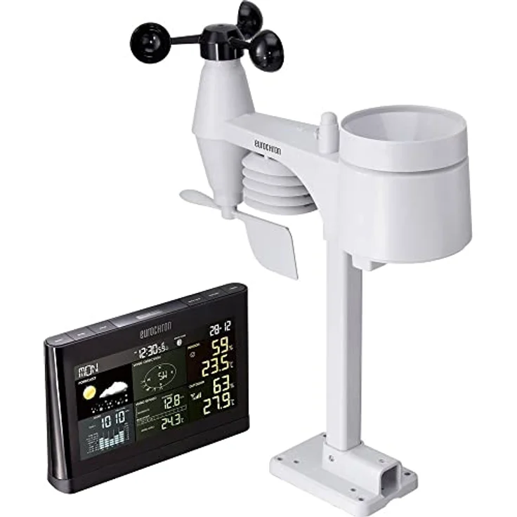 Eurochron EC-4406124 Funk-Wetterstation Vorhersage für 12 bis 24 Stunden – Bild 1