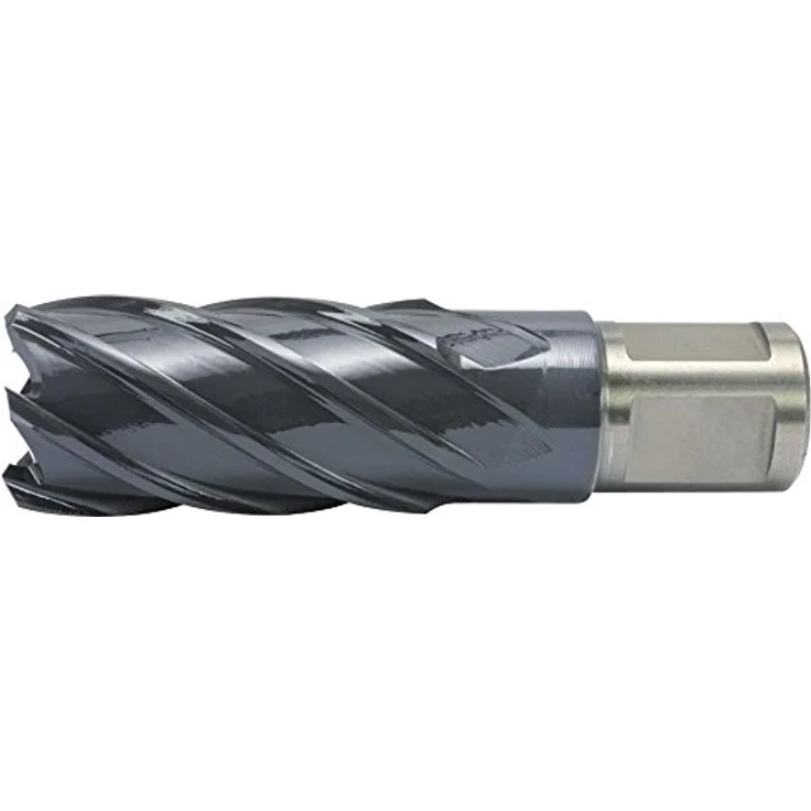 ALFRA Kernbohrer HSS-Co Kobalt RQX 22 mm, Bohrer mit Weldonschaft-Ø 19 mm und Schnitttiefe 50 mm – Bild 1