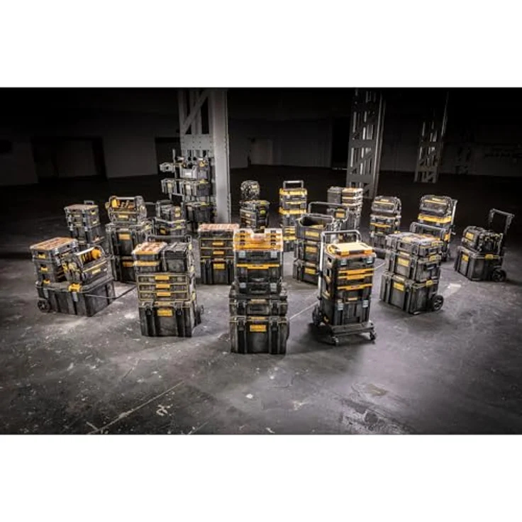 Dewalt Tough System 2.0 Modul mit 3 Schubfächern, schlagfest aus ABS, 25 l Volumen, kompatibel mit ToughSystem 1.0 und 2.0 – Bild 6