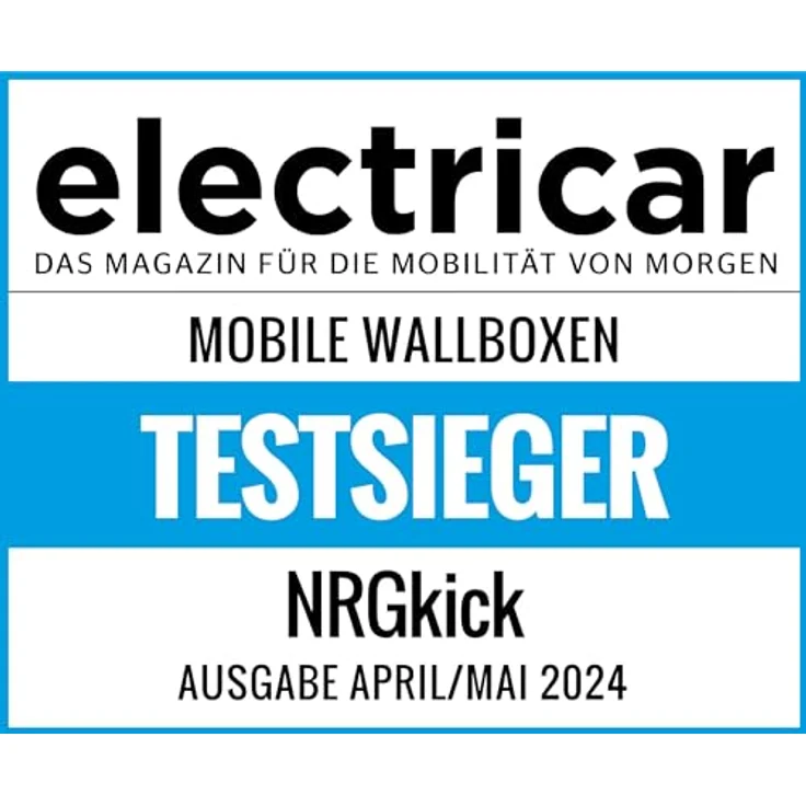 NRGkick Set Optimal mit WLAN, Bluetooth mobile Ladestation (bis 22 kW) mit Typ 2-Ladekabel 5 m – Bild 5