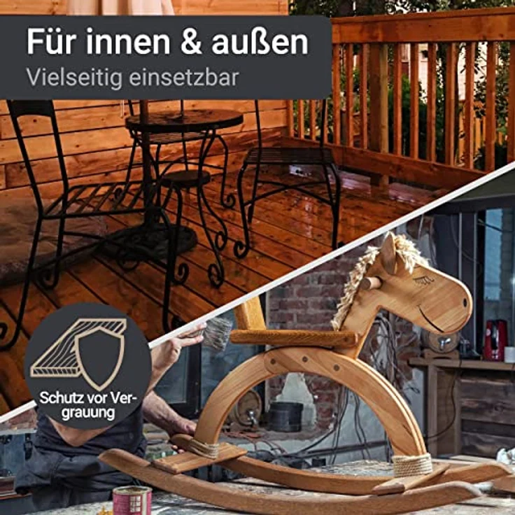 Douglasien Öl Akazienöl Lärchenöl Hartholzöl Holzöl Öl Zedernöl Eiche - 10L – Bild 3