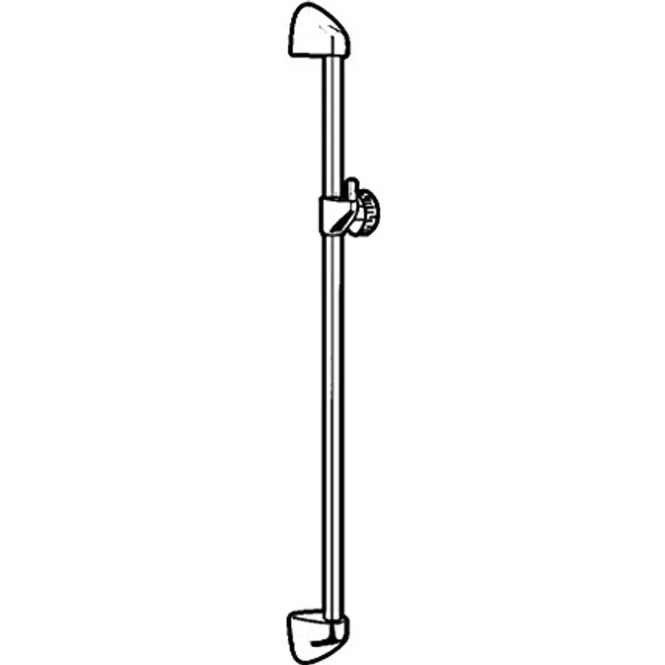 Kludi Standard 6048005-00 Wandstange 60 cm chrom – Bild 2