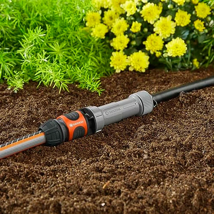 GARDENA Micro-Drip-System Basisgerät 1000: Grundgerät zur Druckreduzierung, Wasserdurchfluss ca. 1000 l-h, ZollQuick & Easy Zoll-Verbindungstechnik (1355-20) Bewässerungszubehör – Bild 3
