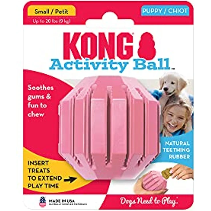 Nobby Paulchen Puppy Kong Activity Ball (S) 15880, 6,5 cm – Bild 3