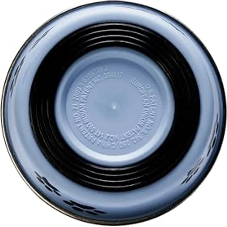 Karlie Ascar Hundenapf Edelstahl Blau, 450 ml, Durchmesser 12-14 cm, spülmaschinenfest, mit Anti-Rutsch-Gummiring – Bild 4