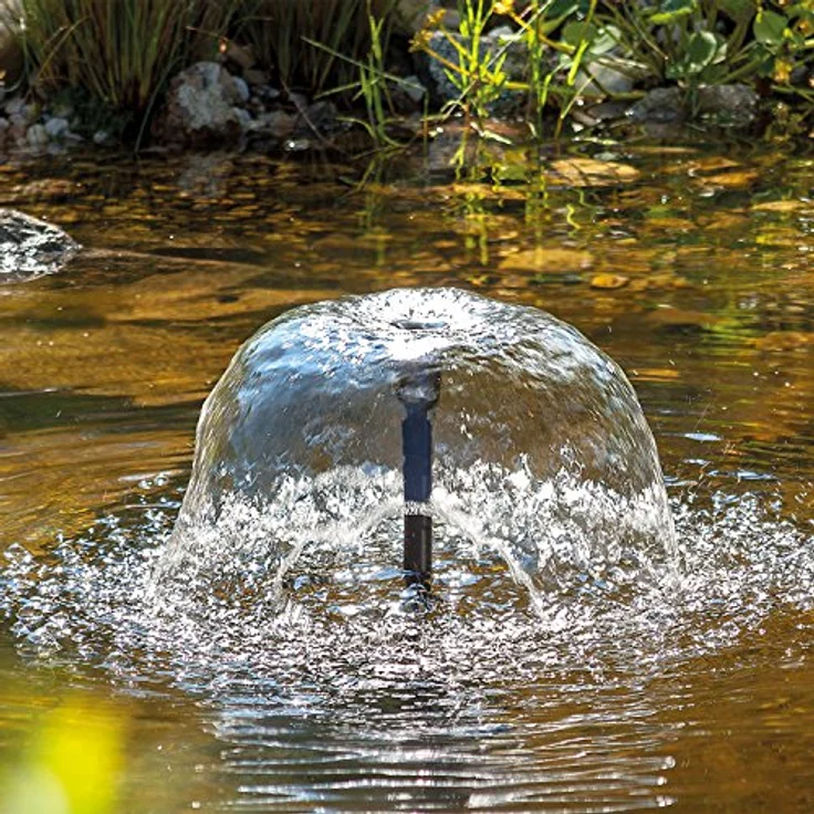Esotec Solar Teichpumpe 25 Watt Solarmodul 1250 l/h Förderleistung 1,6 m Förderhöhe Professional Komplettset Springbrunnen Gartenteich (101915) – Bild 3