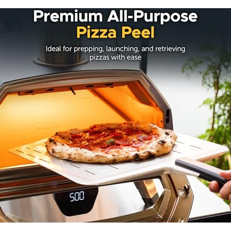 Ooni 14 Zoll Perforated Peel Perforierte Pizzaschaufel 35cm – Bild 3