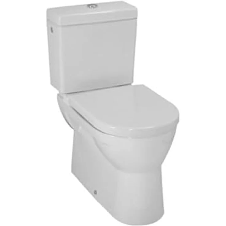 Laufen, Toilette + Bidet, Stand-WC-Kombination PRO Flachspüler, 6 l weiß – Bild 5