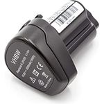 vhbw 1x Akku kompatibel mit Metabo PowerLed 12, PowerMaxx 12 Basic, PowerMaxx 12, PowerMaxx 12 Pro Werkzeug (1500 mAh, Li-Ion, 10,8 V)