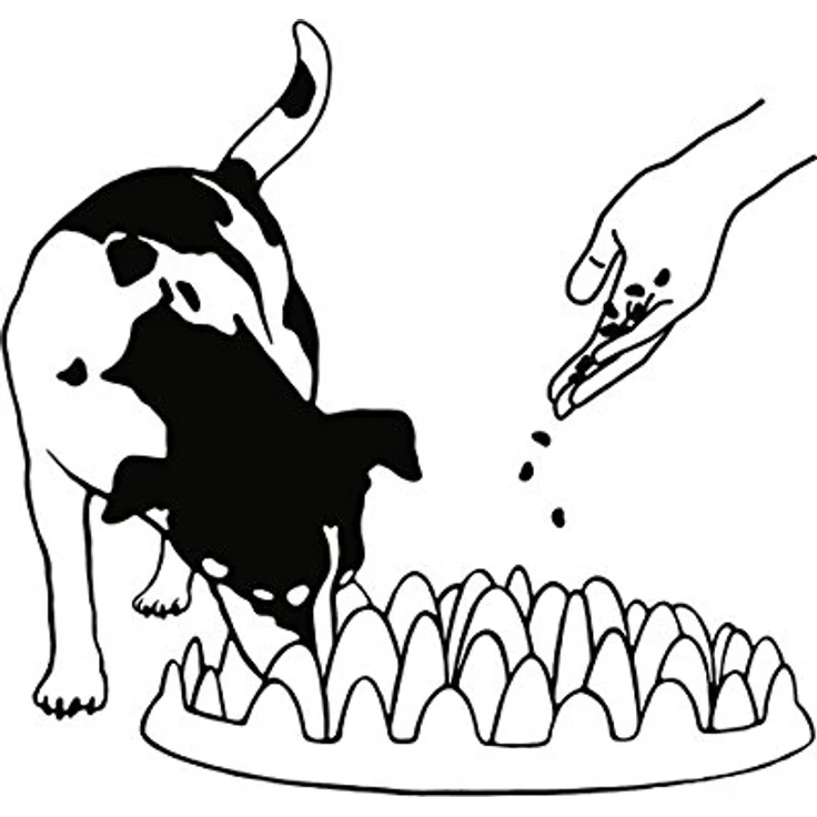 Northmate® Green - interaktiver Napf L: 40 cm B: 30 cm H: 10 cm grün – Bild 5