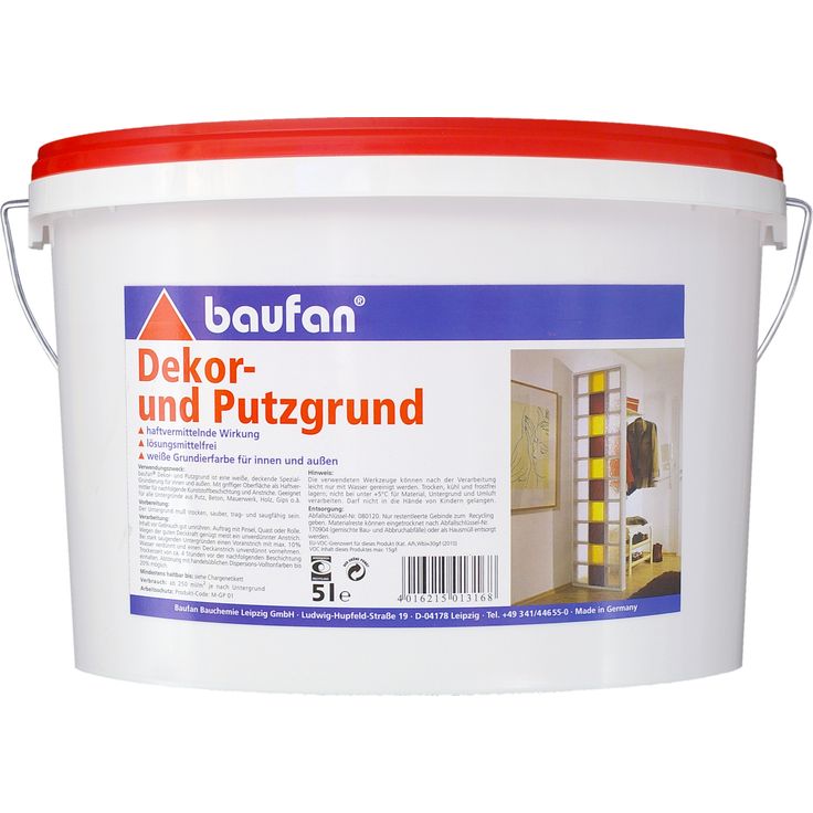 Baufan Dekor Und Putzgrund 5,0 L