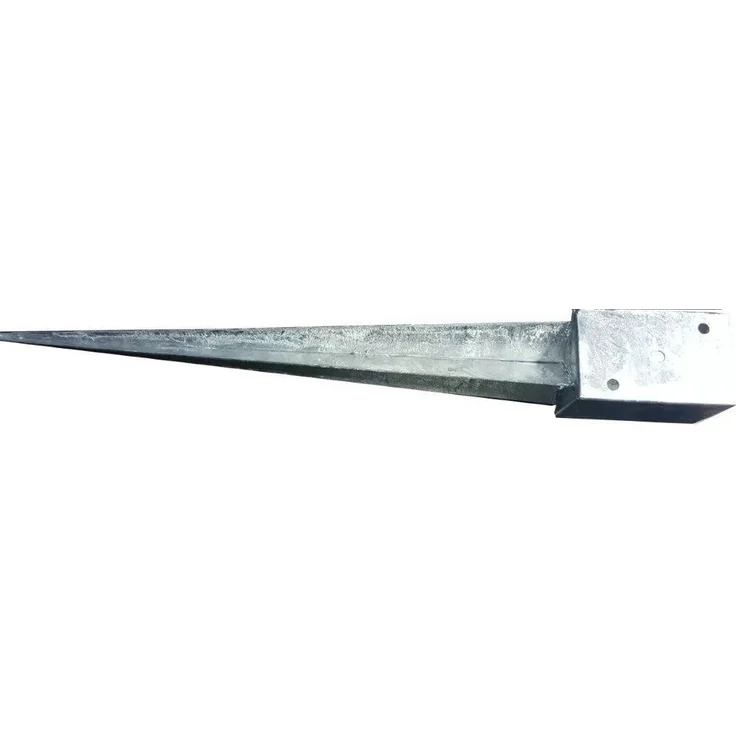TrendLine Einschlagbodenhülse 75 x 7,1 x 7,1 cm, korrosionsbeständig – Bild 2
