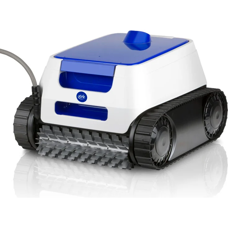 Pool robot GRE ER-230 8,9 kg, 2 h Laufzeit, 3 l Fangkorbvolumen, 15 m Kabellänge, für Pools bis 36 m² Poolboden, Wasserlinie, Poolwände – Bild 1