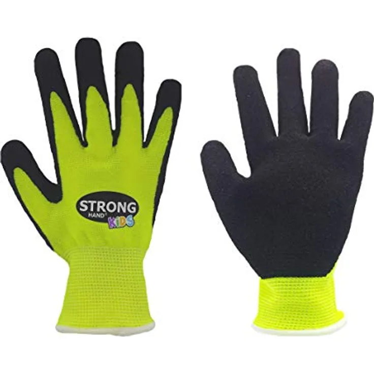 StrongHand Little Ferry Gartenhandschuhe, Arbeitshandschuhe für Kinder, Größe 3 (ca. 4-6 Jahre), zertifiziert nach Ökotex Standard 100, ergonomische Passform, hoher Tragekomfort
