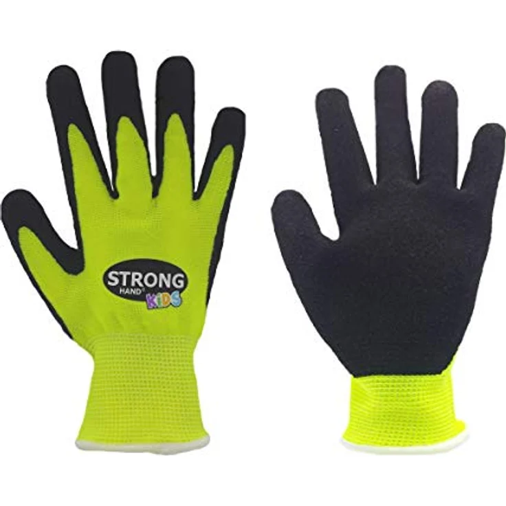 StrongHand Little Ferry Gartenhandschuhe, Arbeitshandschuhe für Kinder, Größe 3 (ca. 4-6 Jahre), zertifiziert nach Ökotex Standard 100, ergonomische Passform, hoher Tragekomfort – Bild 1