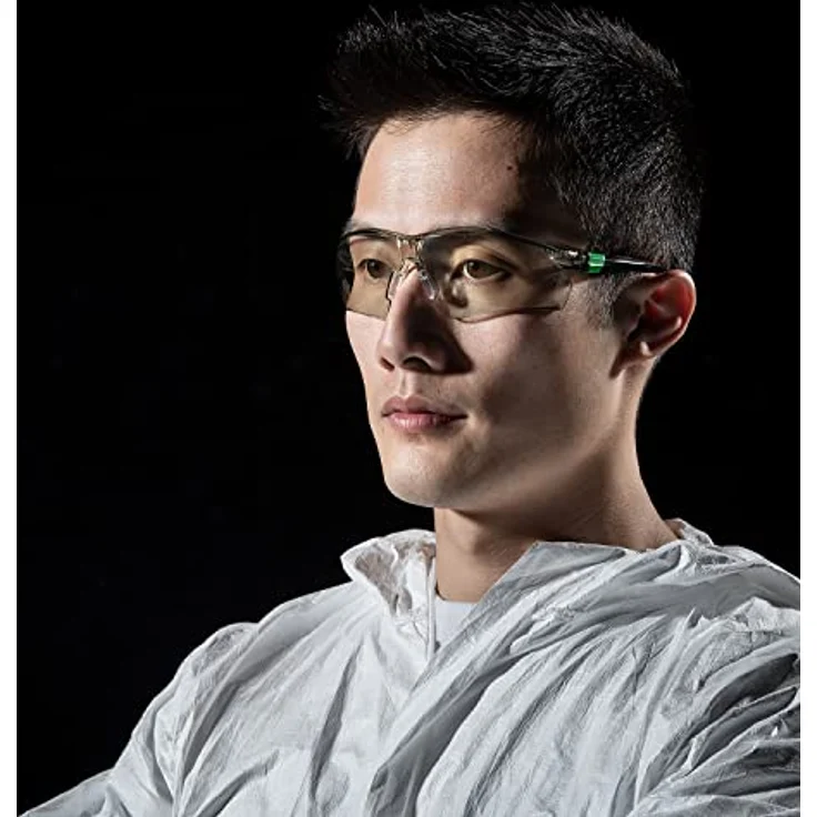 UNIVET Schutzbrille 506UP EN166, EN170, EN172, wrap-around Scheibe mit Vanguard PLUS-Beschichtung, verstellbarer Bügel, Gewicht 25g – Bild 2