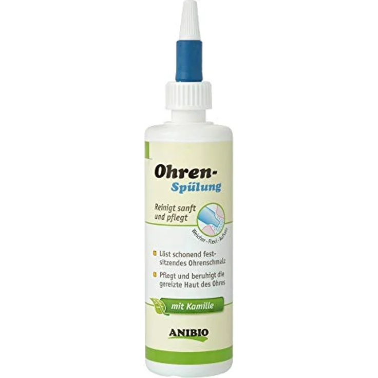 Anibio Ohrenspülung für Hunde und Katzen 125 ml – Bild 1