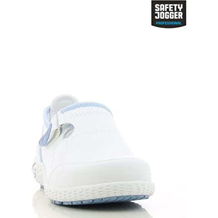Safety Jogger LINA Berufsschuh rutschfest, Leder, Hellblau, sportlich – Bild 6