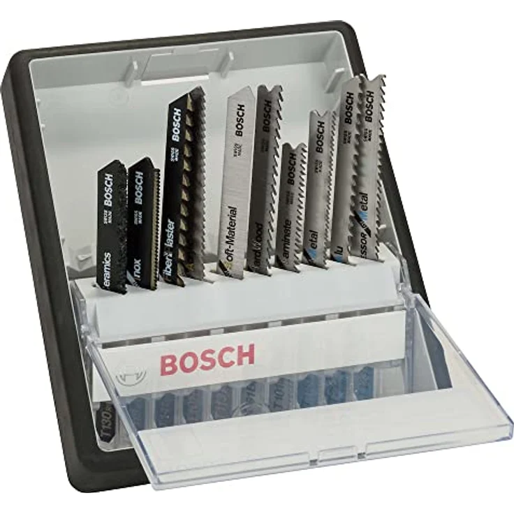 Bosch Professional 2607010574 Stichsägeblatt ROBUSTLINE 10er Spezial Set, T-Schaft – Bild 2