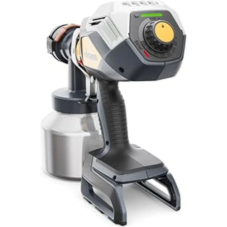 WAGNER FinishControl 4000 18V FineSpray, mobiles XVLP Akku-Farbsprühsystem mit 1,8 mm Runddüse und variabler Materialregulierung – Bild 2