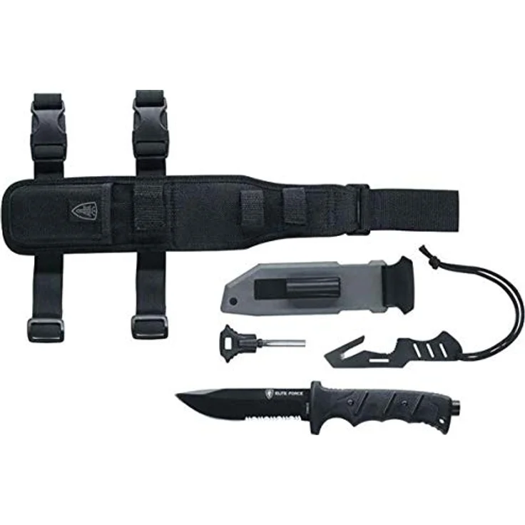 Elite Force Outdoormesser 703 KIT Messer, schwarz, 200mm – Bild 2