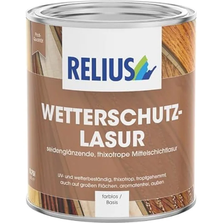 Relius Wetterschutzlasur eiche hell 0,375Ltr. 309846