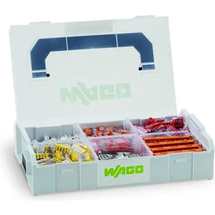 WAGO 887-953 Verbindungsklemmen-Sortiment, starr 0.50-2.50mm², 409 Teile, flexibel