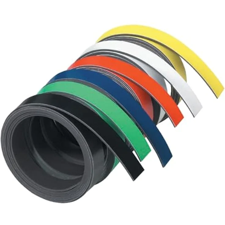 Franken Magnet-Markierungsband 10mmx100cm 1mm stark schwarz – Bild 3