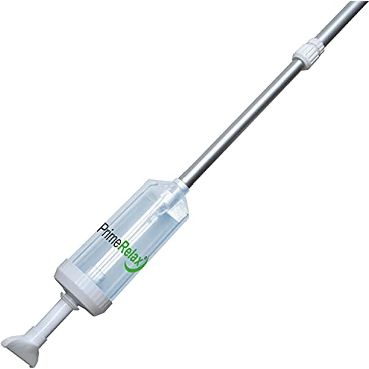 PrimeRelax Vakuumsauger für Whirlpools mit Teleskopstiel, effektive Reinigung ohne Strombedarf – Bild 1