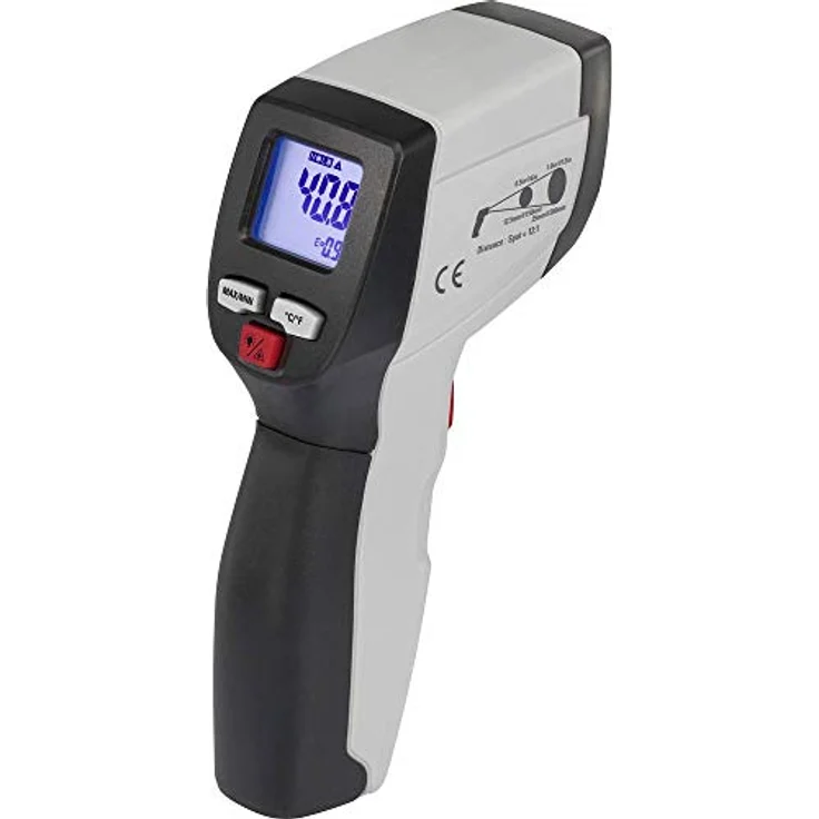 VOLTCRAFT IR 500-12S Infrarot-Thermometer Optik 12 1 -50 - 500°C Pyrometer – Bild 2