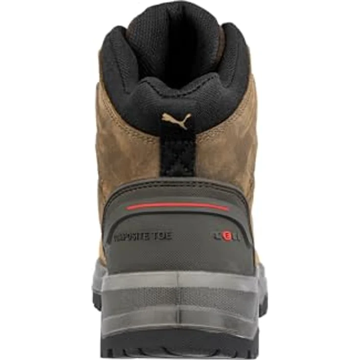 PUMA Safety IRON HD BROWN MID Arbeitsschuh, Größe 45, Sicherheitsschuh in braun – Bild 4