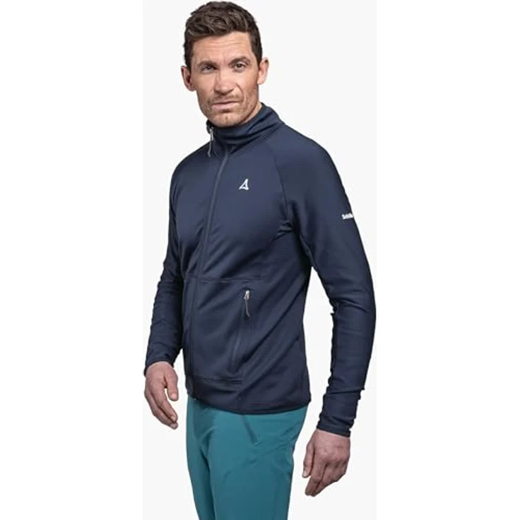 Schöffel Fleecejacke Hiking Fleece Jk Style Cascata MNS, 4-Wege-Stretch, warm, schwarz – Bild 3